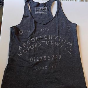 HVIII BRAND GOODS ouija board womens workout crop tank